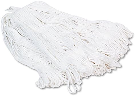 Unisan Boardwalk 424REA Pro Loop Wet Mop Head 24oz White 1