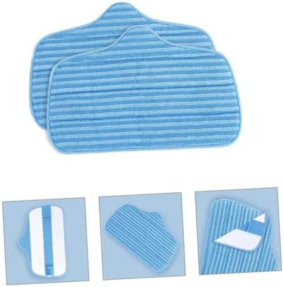 PACKOVE 2pcs Fiber Mop Replacement Pads