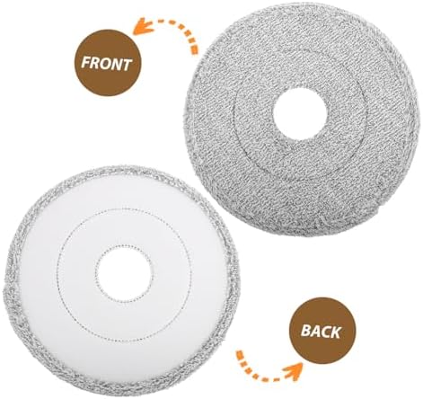 3Pcs Cotton Rotation Mop Heads for Easy Cleaning