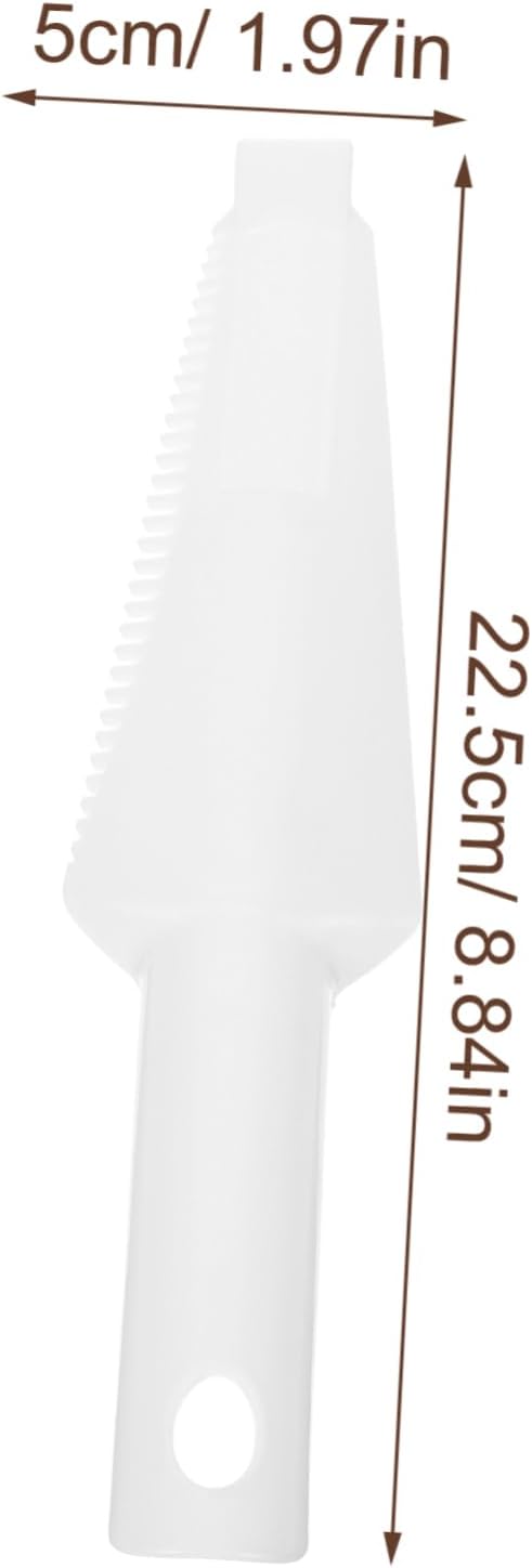 Ipetboom 2pcs Self-Wringing Mop Scrapers with Serrated Edges for Efficient Cleaning