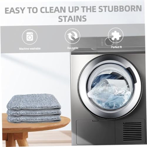 3PCS Microfiber Mop Pads Reusable Cleaning Replacement