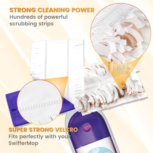20 Count Swiffer PowerMop Replacement Mop Pads