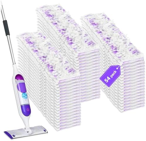 Pure Realm 54 Count Swiffer PowerMop Replacement Pads