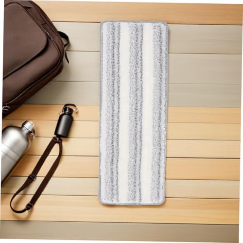 5pcs Washable Flat Mop Pads Self Adhesive Microfiber for Hardwood Floors