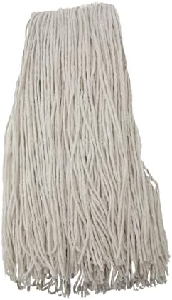 Boardwalk Premium Cut-End Wet Mop Heads 24oz White 12Carton