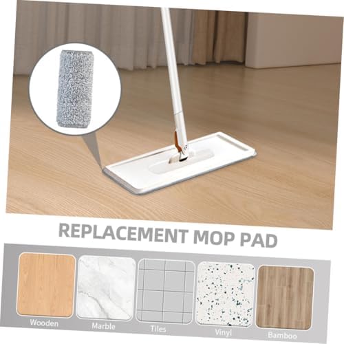 3pcs Microfiber Mop Pads Replacement Durable Floor Cleaner
