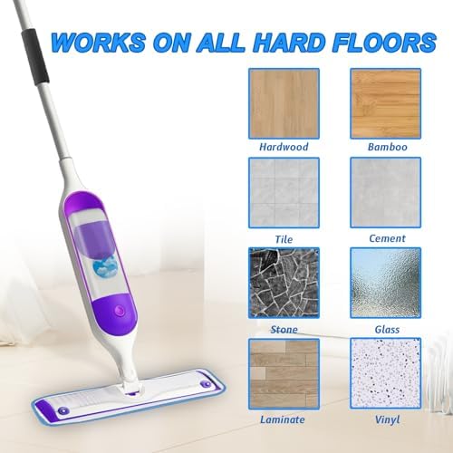 5 Pack Reusable Mop Pads for Swiffer PowerMop