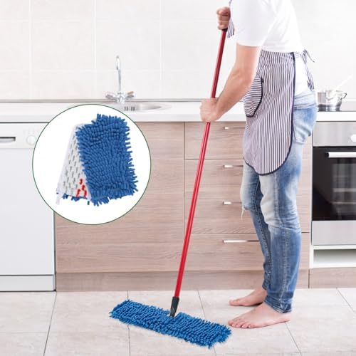 Diteje 4 Pack Washable Mop Pad Refills for O-ceda Dua-Action