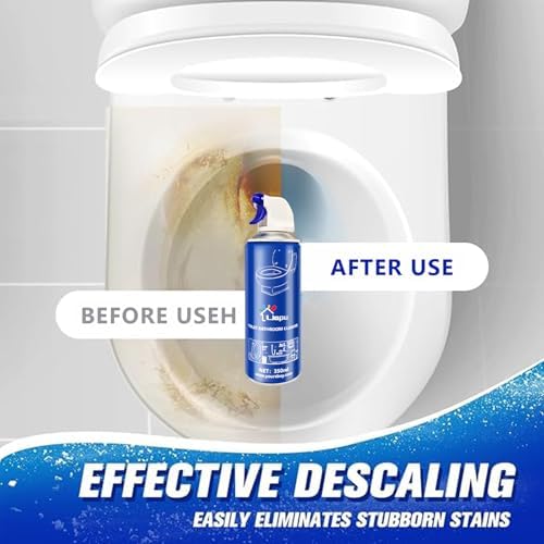 Liapu Toilet Bowl Cleaner - Odor Free Eco Safe Fast Stain Removal