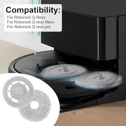 Fixbetter Replacement Mop Pads for Roborock Qrevo