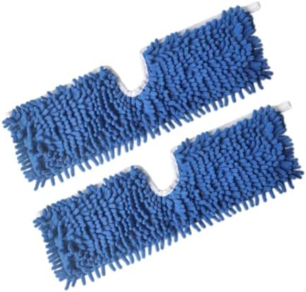 CALLARON 2pcs Chenille Mop Replacement Pads Reusable