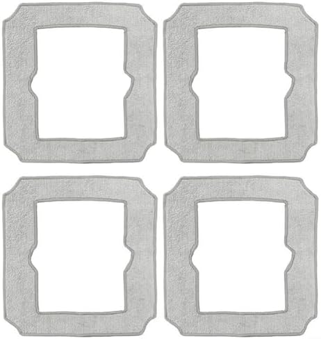 CRIDENG 4 Pack Replacement Mop Pads for ECOVACS WINBOT MINI