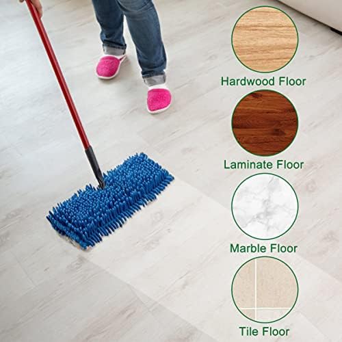 Diteje 4 Pack Washable Mop Pad Refills for O-ceda Dua-Action