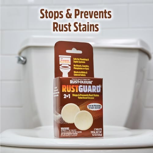 Rust-Oleum RustGuard Rust Stain Remover 2 Tablet Box