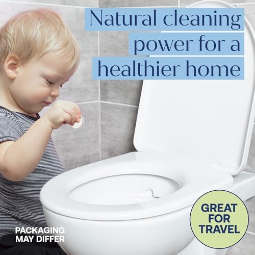 Fab Tab Toilet Bowl Cleaner Tablets Plastic-Free Safe for Septic Tanks
