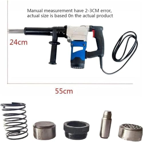 1100W Industrial Electric Needle Scaler with 23-Needle Set