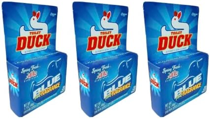 Toilet Duck Automatic Blue Toilet Cleaner 3 Pack