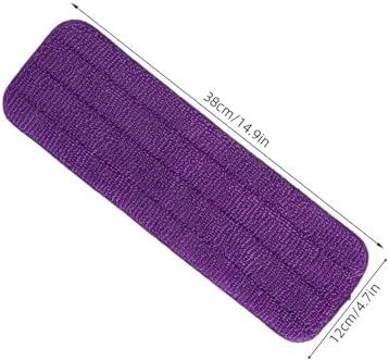 2PCS Microfiber Mop Head Replacement for Efficient Floor Cleaning