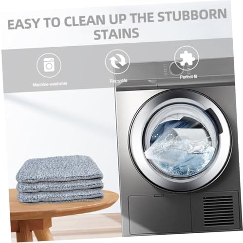 3pcs Microfiber Mop Pads Replacement Durable Floor Cleaner