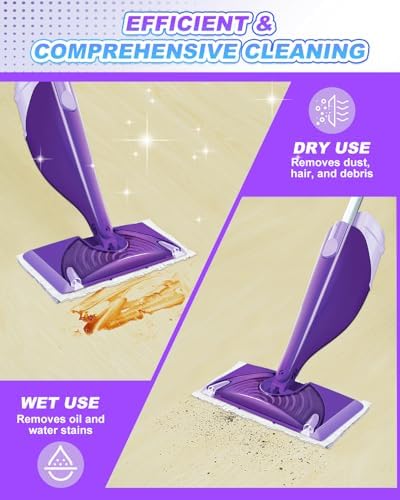 MyKEEPOW 20 Pack Replacement Mop Pads for Swiffer Wet Jet 1