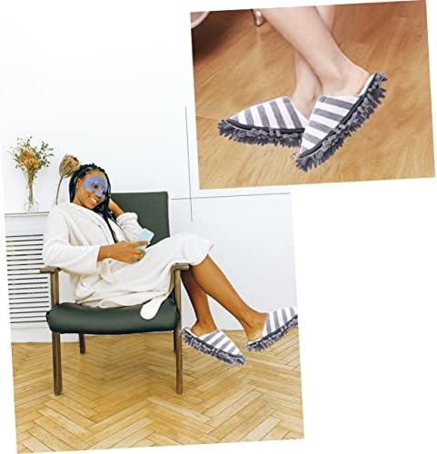 Minkissy Chenille Floor Clean Slippers Washable