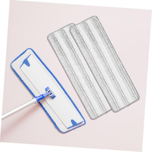 2Pcs Reusable Floor Mop Refill Pads for Home and Office Cleaning