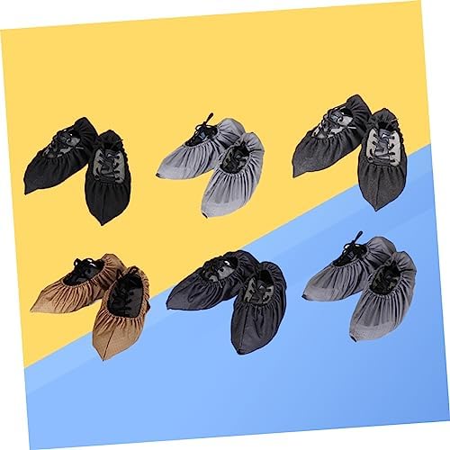 PACKOVE Mopping Shoes Cover 1 Pair Non-Slip Indoor Cleaning Shoes 1