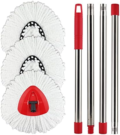 BeiLan Spin Mop Replacement Head Set
