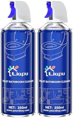 Liapu Toilet Bowl Cleaner - Odor Free Eco Safe Fast Stain Removal