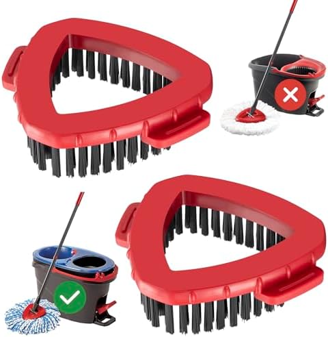 Inkhut Spin Mop Replacement Head 2 Pack for O-Ceda RinseClean 2