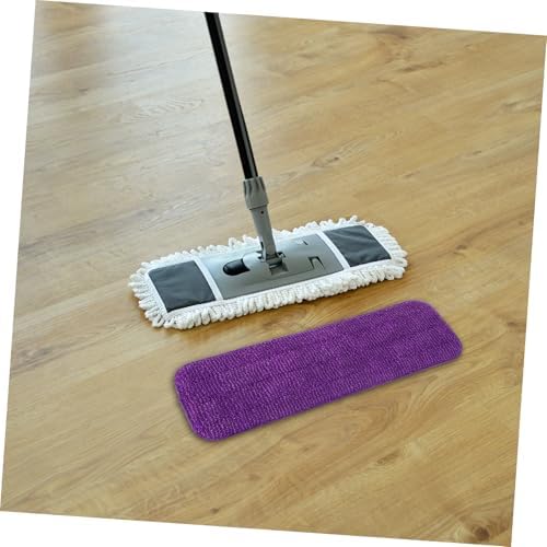 Minkissy 2Pcs Reusable Microfiber Mop Pads - High Absorbent Floor Cleaning Refills