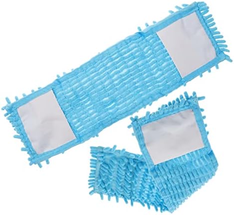 Ipetboom 2pcs Blue Mop Cloth Replacement for Home Use