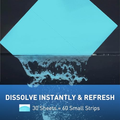 YUCO Toilet Cleaner Sheets 60 Washes No Splashes Fresh Scent