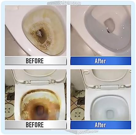 WUKALAKA Pumice Sticks Toilet Cleaner with 250ml Foam Solution