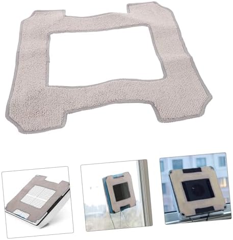 PACKOVE 4Pcs Window Vacuum Cleaner Cloths