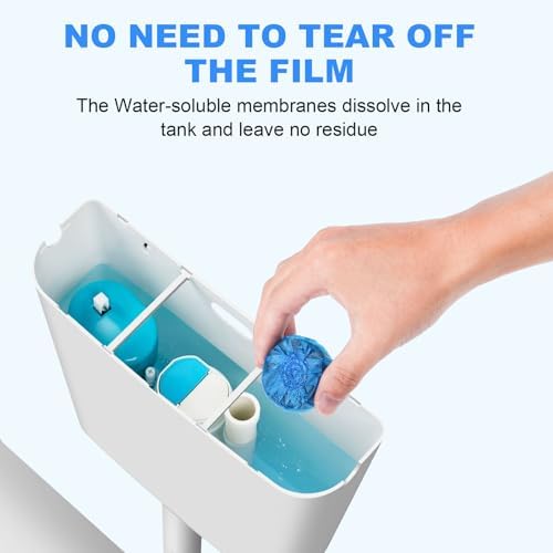 CHMI 100 Pack Toilet Bowl Cleaner Tablets Blue 1