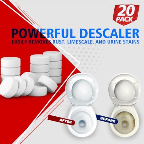 USKICH Toilet Bowl Cleaner Tablets 20 Pack