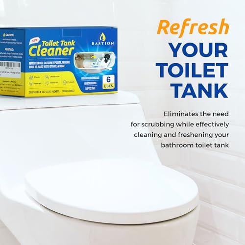 Bastion Toilet Tank Cleaner - 6 x 8oz Single Use Packets