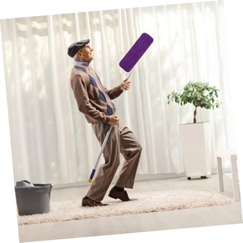 2PCS Microfiber Mop Head Replacement for Efficient Floor Cleaning