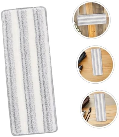 5pcs Washable Flat Mop Pads Self Adhesive Microfiber for Hardwood Floors