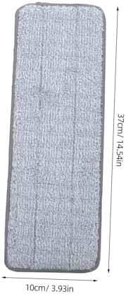 2pcs Microfiber Mop Pads for Wet Dry Cleaning 1