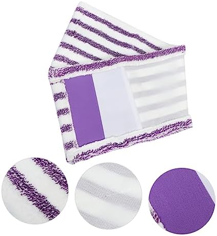 CALLARON Microfiber Mop Pads 5-Piece Set for Home and Commercial Use