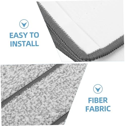 4PCS Microfiber Mop Pads for Wet Dry Cleaning 1