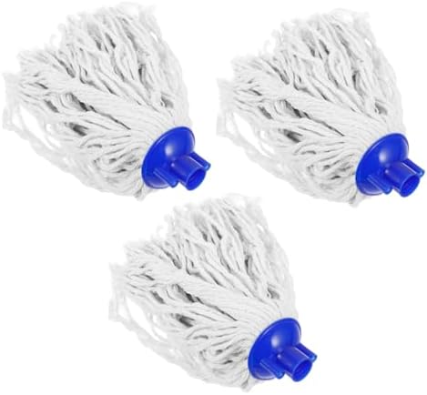 3Pcs Washable Yarn Mop Refill for Durable Household Cleaning