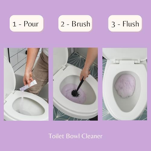 SplaShh 5 in 1 Toilet Cleaner 30 Powder Packets Eco-Friendly