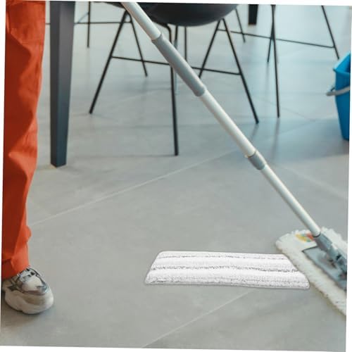 3Pcs Striped Self-Adhesive Mop Pads for Flat Mops
