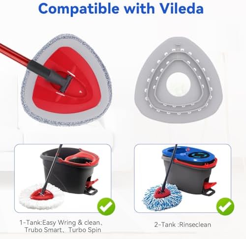 Sgizoku Spin Mop Refill for Vileda and Ocedar Systems