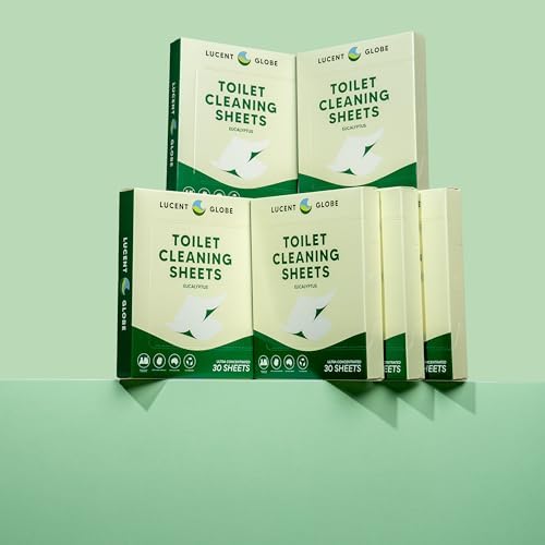Lucent Globe Toilet Cleaning Sheets - Fresh Eucalyptus