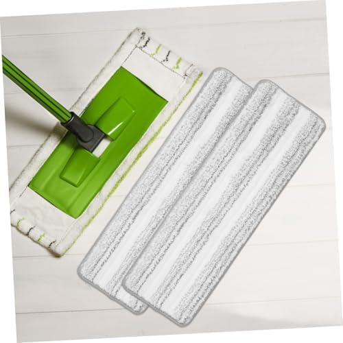 2Pcs Reusable Floor Mop Refill Pads for Home and Office Cleaning