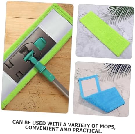 Ipetboom 2pcs Coral Fleece Mop Replacement Pads 1